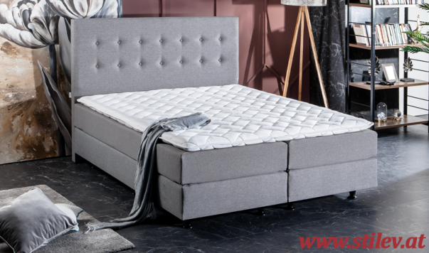 Amsterdam Bett mit Matratze 160x200 cm
