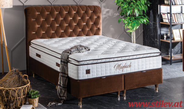 Maybach Bett mit Matratze 160x200 cm