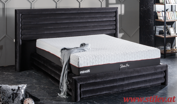 Visco Pro Bett mit Matratze 160x200 cm