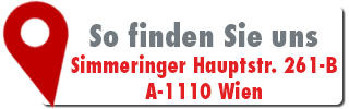 So finden Sie uns: Simmeringer Hauptstr. 261-B, A-1110 Wien