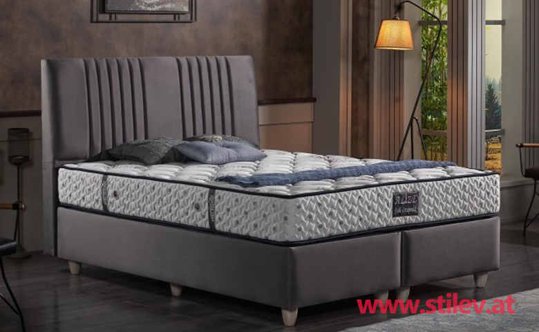 Alize Bett mit Matratze 140/160/180/200x200 cm