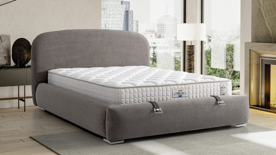 Felix Bett Mit Matratze 140/160/180/200x200 cm SET