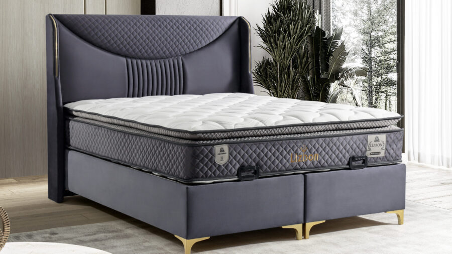 Lizbon Bett Mit Matratze 160x200 cm SET