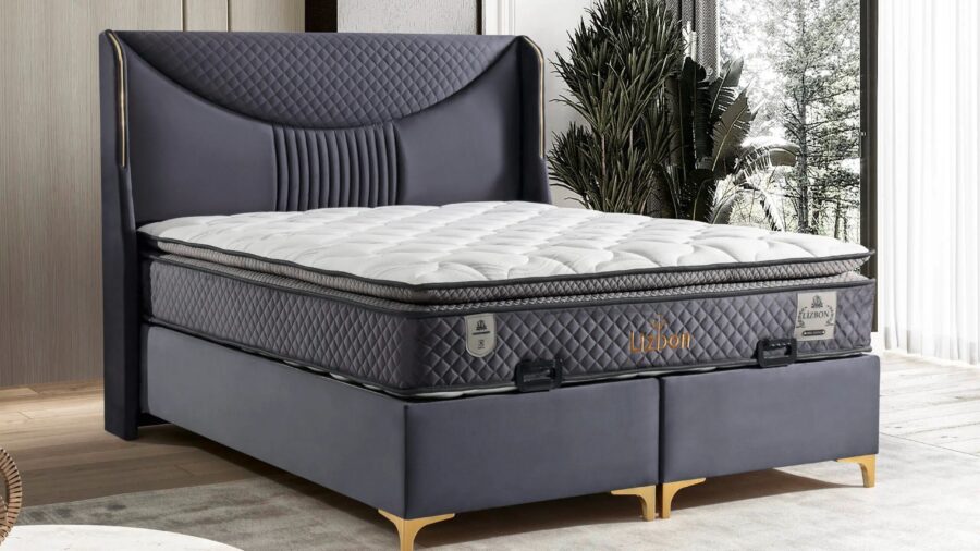 Lizbon Bett Mit Matratze 140/160/180/200x200 cm SET