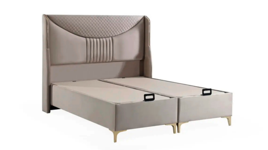 Lizbon Bettkasten mit Kopfteil 140/160/180/200x200 cm