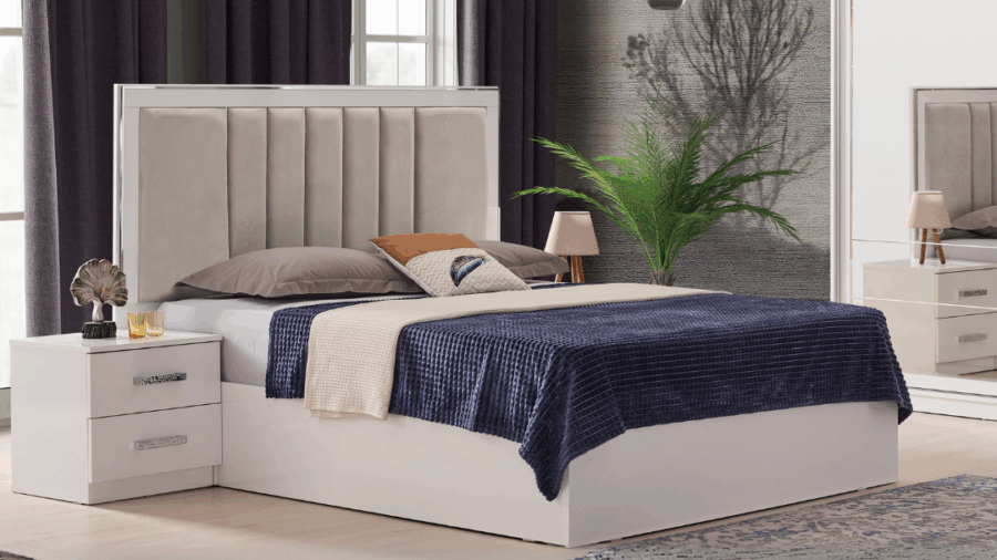 Palma Bett mit Liegefläche 160×200 cm