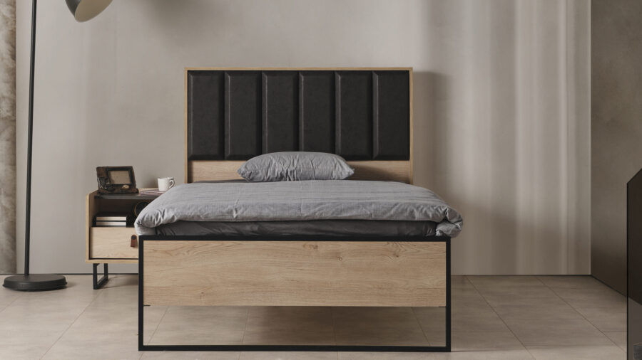 Neon Bett 120x200 cm
