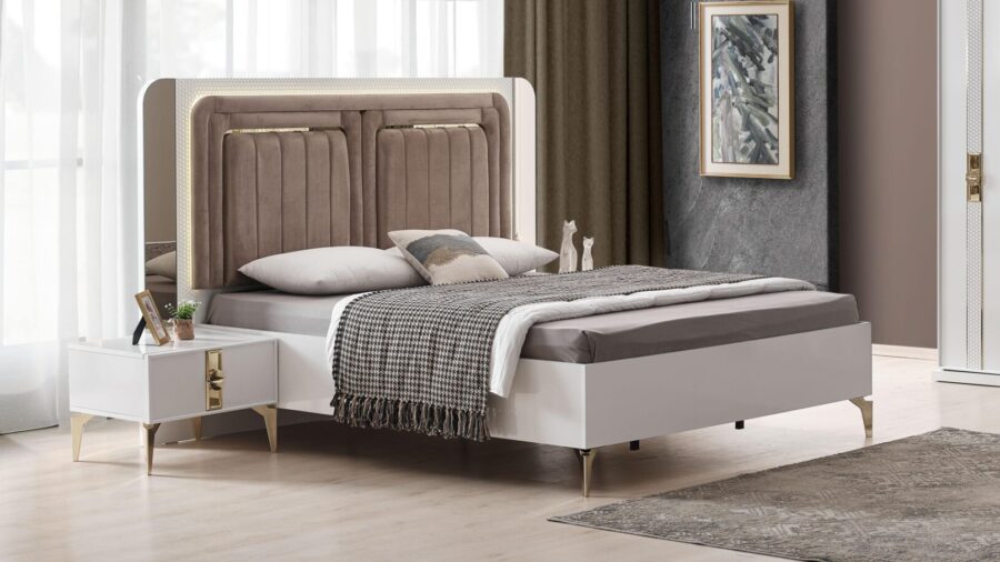 Milas Bett mit Liegefläche 160×200 cm