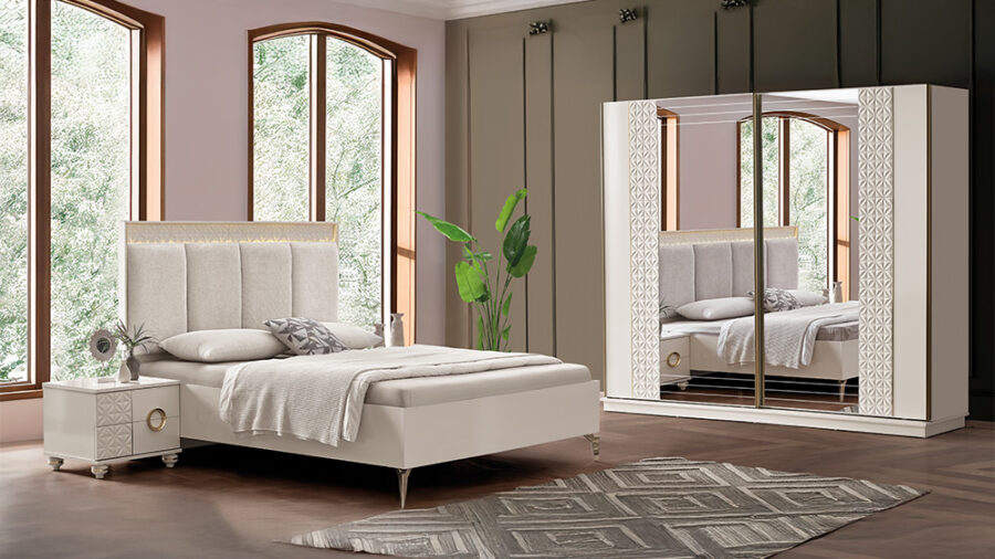 Polos Bett mit Liegefläche 160×200 cm