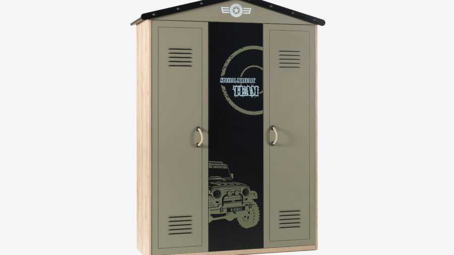 Camp 3-trg Kleiderschrank
