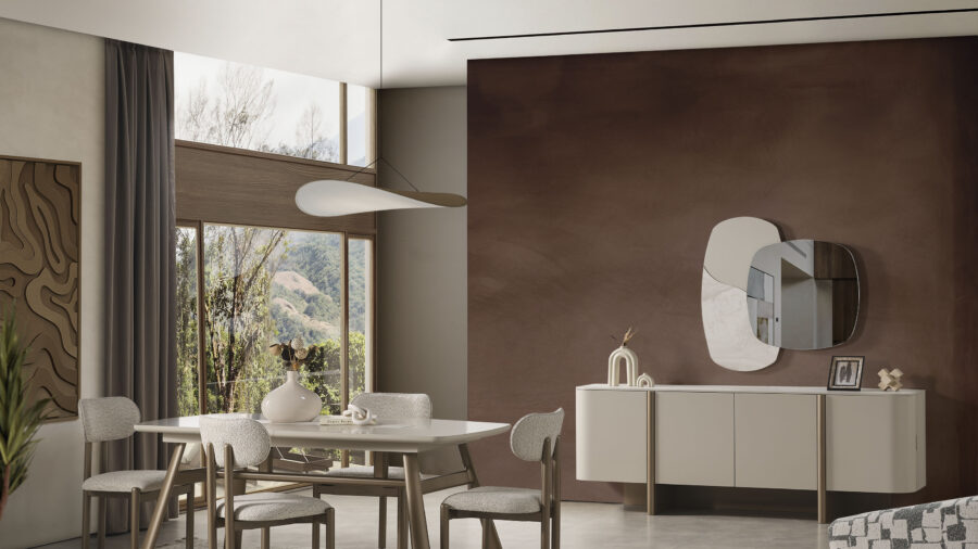 Ahuse Bronz Esszimmer SET