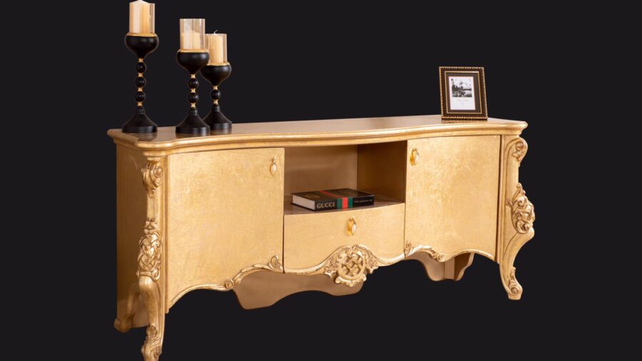 HASIRLI GOLD DINING SET (2)