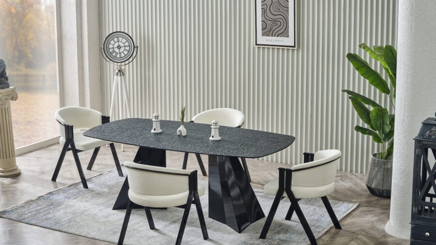 Stilev | Online Möbel zu günstigen Preisen in Wien. 65 Piramit kristal cam masa tk 3283