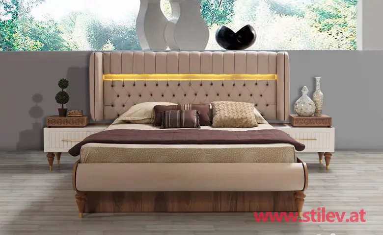 Bodrum Bett mit Liegefläche 160x200 cm