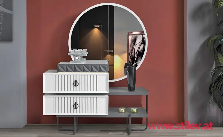 Nehir Schminktisch+Spiegel