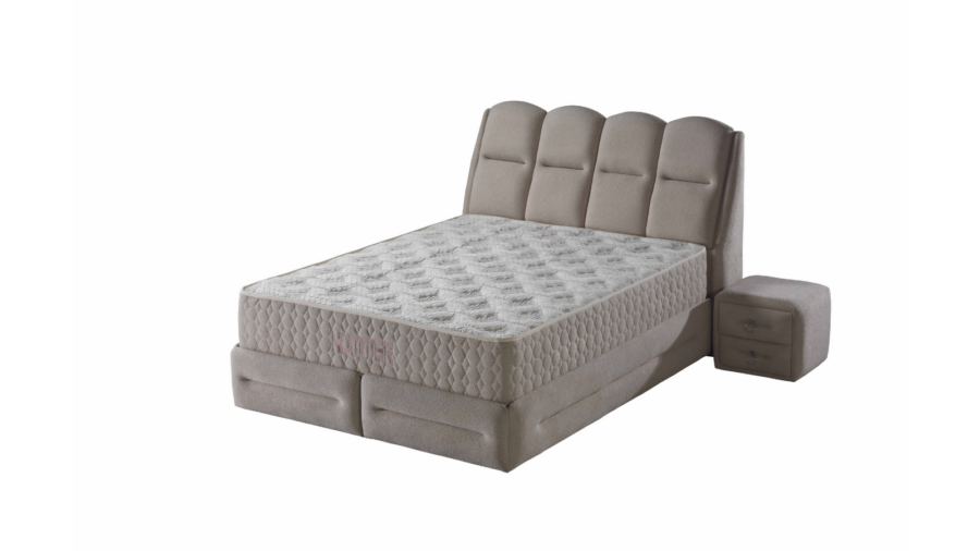 Hummers Bettkasten mit Kopfteil 160x200 cm