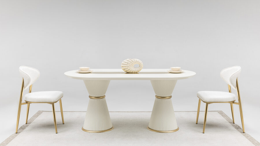 Boss Esstisch mit 6 Stühlen