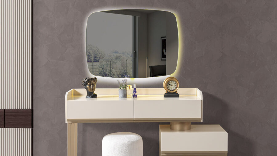Eylül Schminktisch mit Spiegel