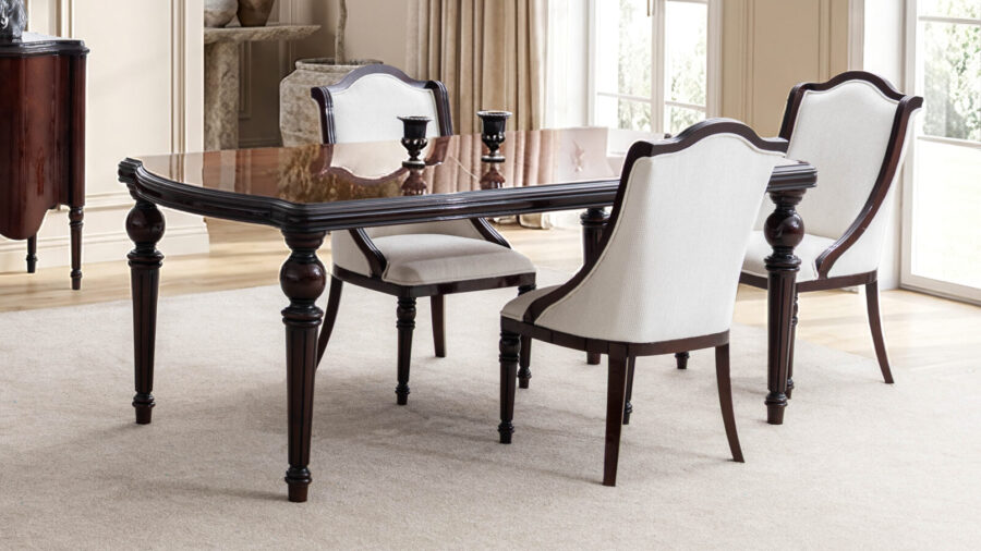 Sena Esstisch+6 Stuhle