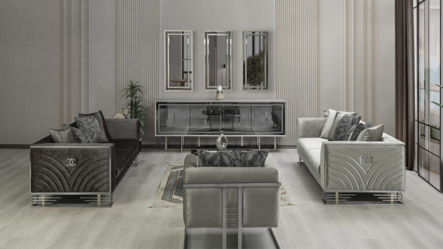 Medusa Sitzgruppe 3+3+1