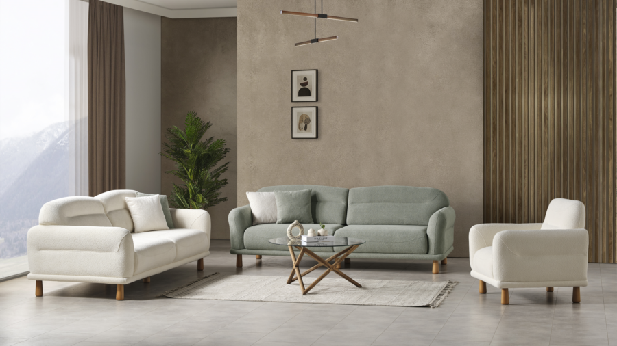 Derin Sitzgruppe 3+3+1