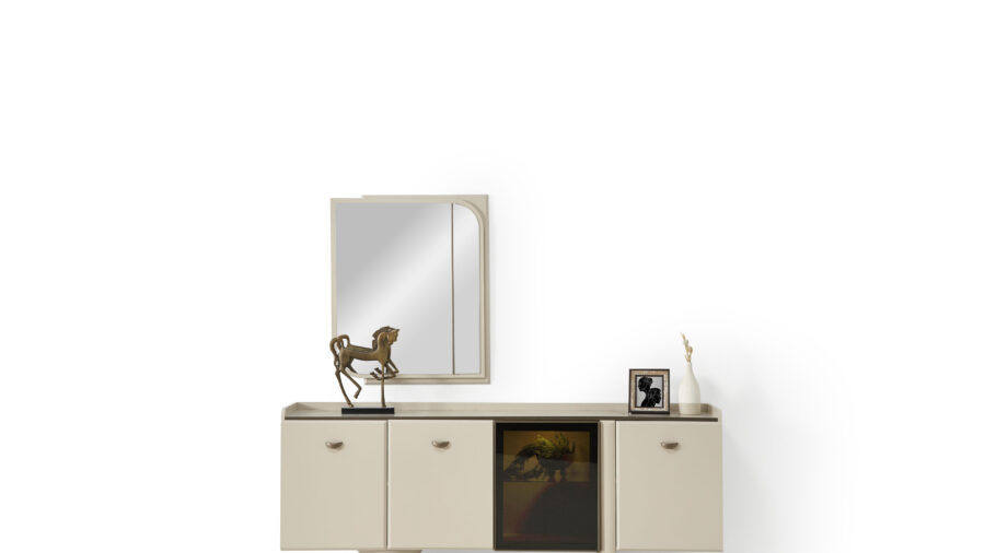 Neon Konsole + Spiegel