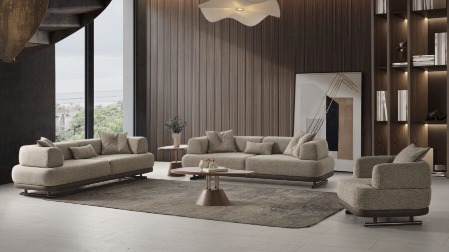 Duru Sitzgruppe 3+3+1