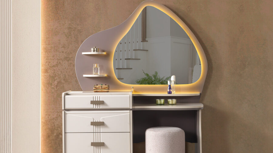 Nova Schminktisch mit Spiegel