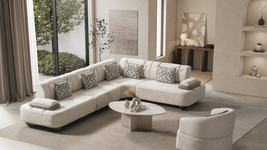 Zara ER Ecksitzgruppe 300 x 240 cm (linkes)