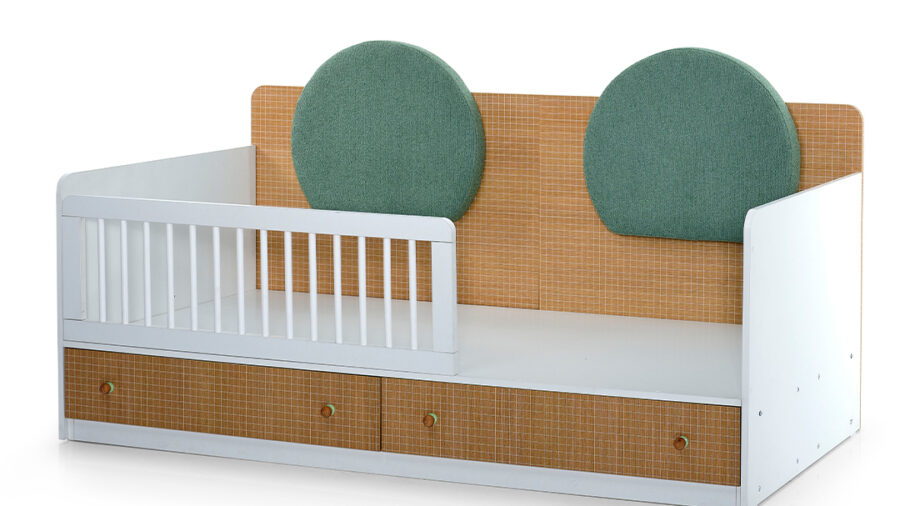 Jolly Babyzimmer Montessori Bett (100x200 cm)