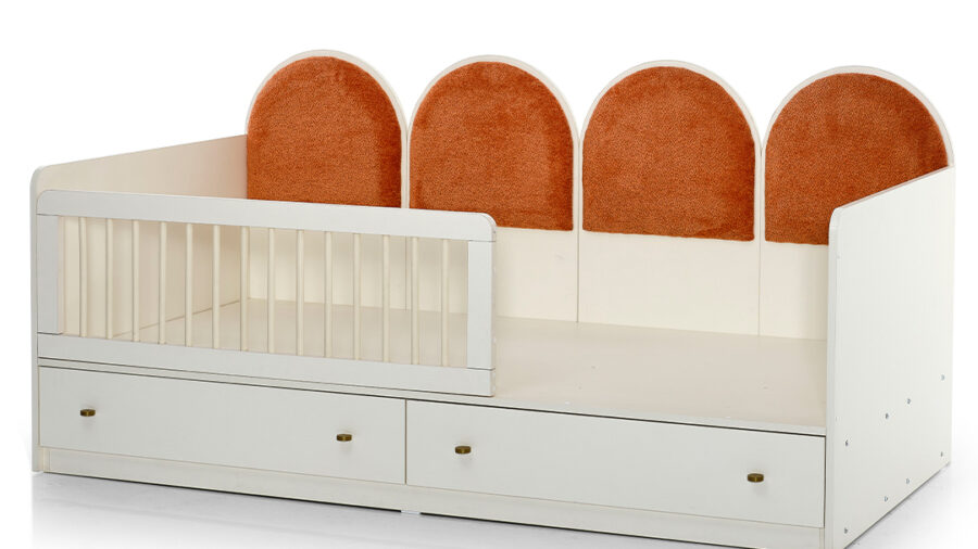 Lorena Babyzimmer Montessori Bett / Babybett 100x200 cm