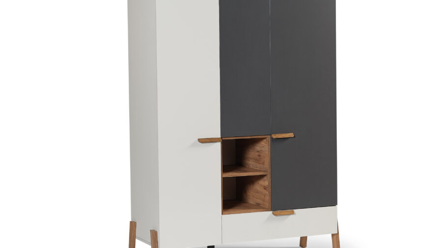 Motto 3-türiger Kleiderschrank