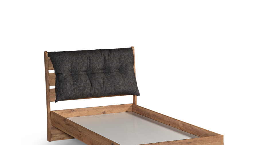 Motto Bett mit Kopfteil (100x200 cm)