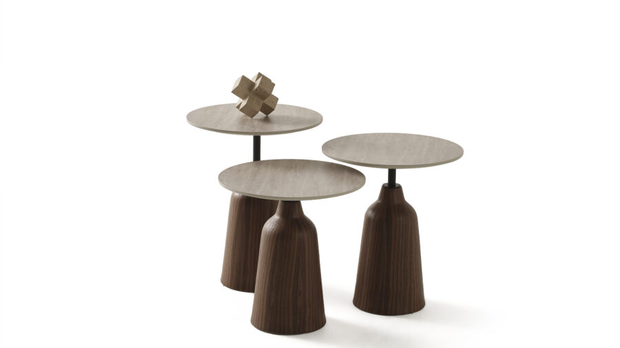 M-1501 Couchtisch Traverten