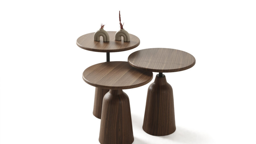 M-1501 Couchtisch Walnut